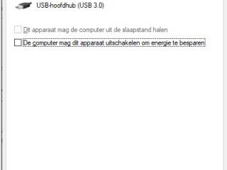 USB Hub energy properties